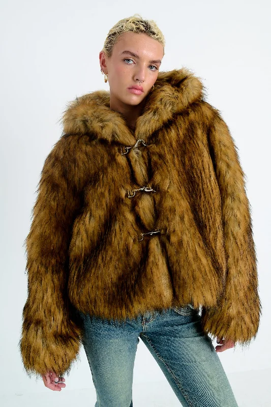 Julia Faux Fur Coat