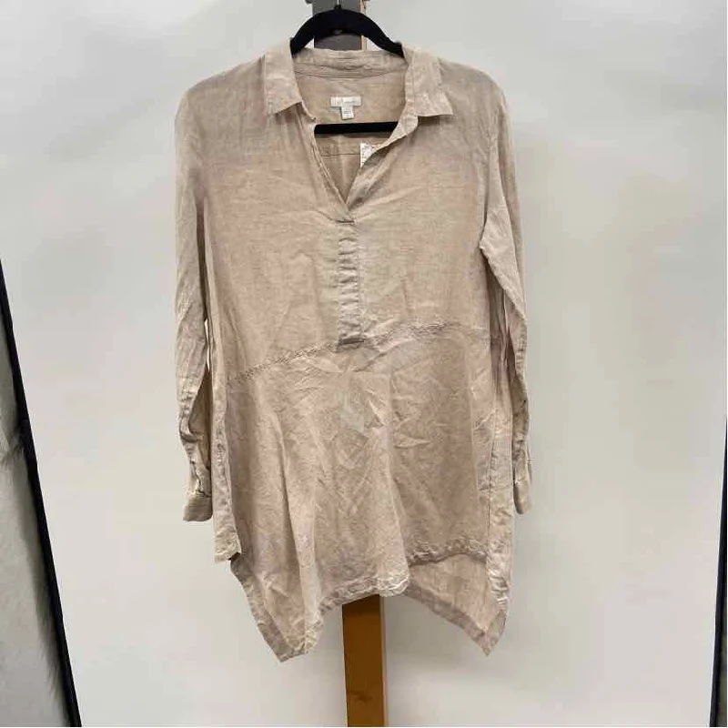 JJill Women's Size S Beige Solid Tunic