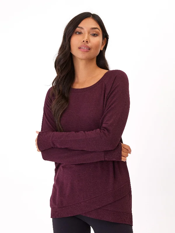 Leanna Feather Fleece Tunic