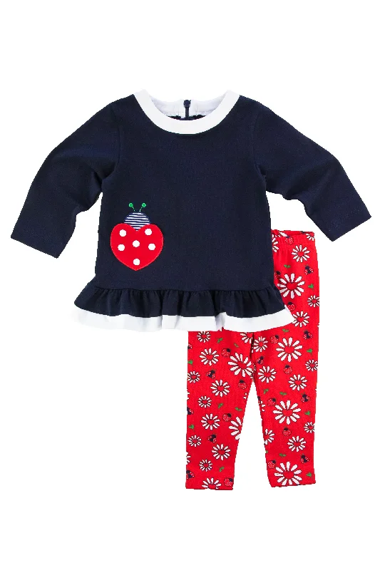 Ladybug Tunic Set