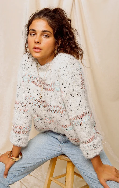 Faye Mock Neck SweaterPulloverhigh