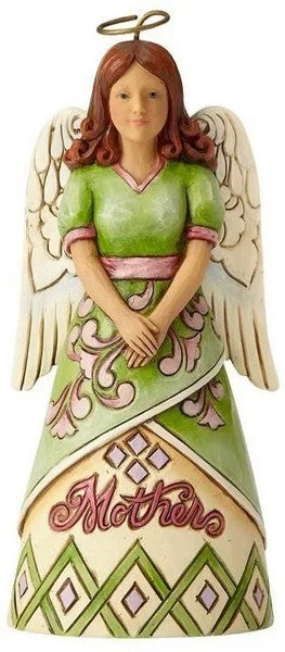 Jim Shore Heartwood Creek by Enesco Pint Sized Mother Angel Figurine