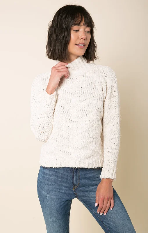 Madeline Mock Neck SweaterPulloverwide