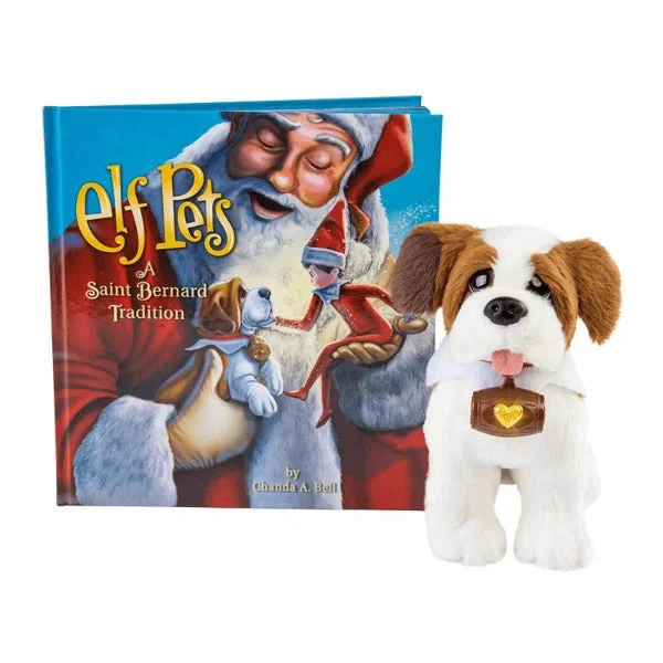 The Elf On the Shelf Elf Pets®: A Saint Bernard Tradition