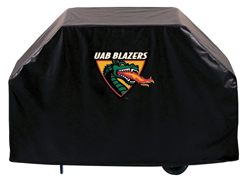 UAB Blazers HBS Black Outdoor Heavy Duty Breathable Vinyl BBQ Grill Cover