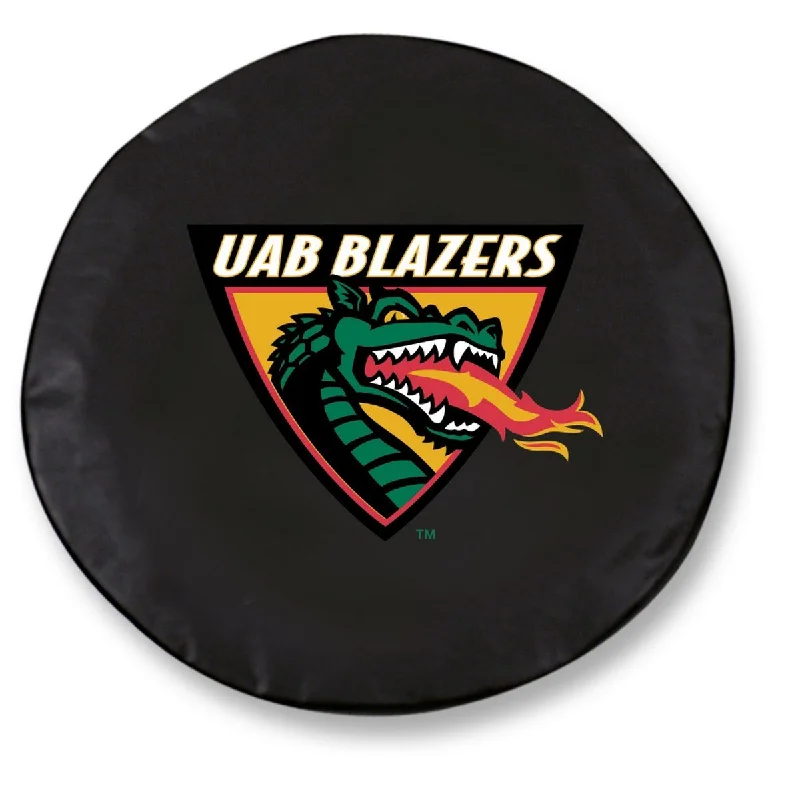 UAB Blazers HBS Black Vinyl Fitted Spare Car Tire Cover